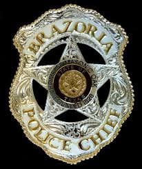 Brazoria Police Department Badge