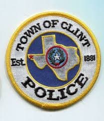 Clint Police Department Badge