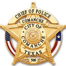 Comanche Police Department Badge