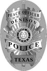 Denison Police Department Badge