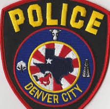 Denver City Police Department Badge