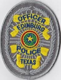Edinburg Police Department Badge