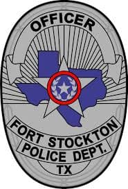 Fort Stockton Police Department Badge
