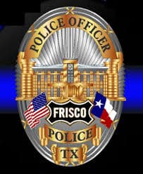 Frisco Police Department Badge