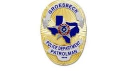 Groesbeck Police Department Badge
