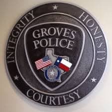 Groves Police Department Badge