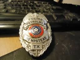 Hempstead Police Department Badge