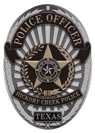 Hickory Creek Police Department Badge
