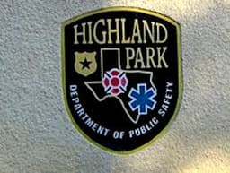 Highland Park Department Of Public Safety Badge