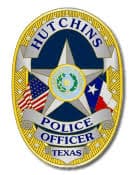 Hutchins Police Department Badge