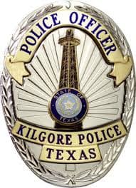 Kilgore Police Department Badge