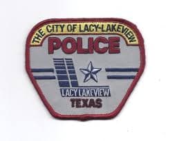 Lacy Lakeview Police Department Badge
