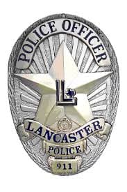 Lancaster Police Department Badge