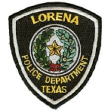 Lorena Police Department Badge