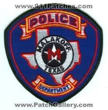 Malakoff Police Department Badge