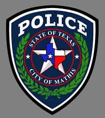 Mathis Police Department Badge