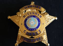 Mclennan County Sheriff's Department Badge