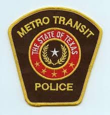 Metro Transit Police Department Badge