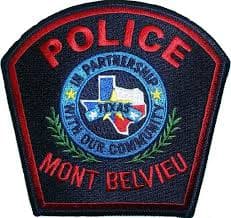 Mont Belvieu Police Department Badge