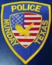 Munday Police Department Badge