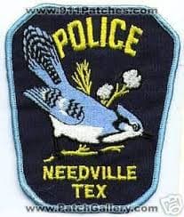 Needville Police Department Badge