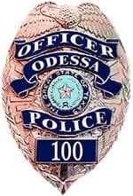 Odessa Police Department Badge
