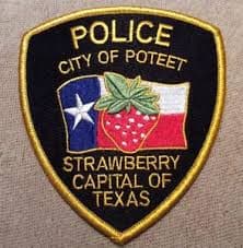 Poteet Police Department Badge