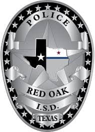 Red Oak Isd Police Department Badge