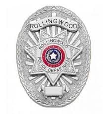 Rollingwood Police Department Badge