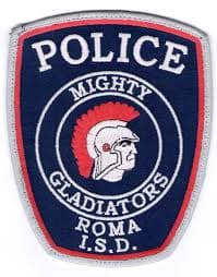 Roma Isd Police Department Badge