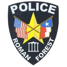 Roman Forest Police Department Badge