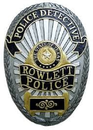 Rowlett Police Department Badge