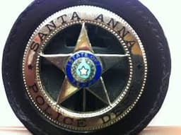 Santa Anna Police Department Badge