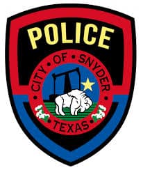 Snyder Police Department Badge