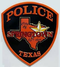 Springtown Police Department Badge