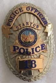 Stanton Police Department Badge