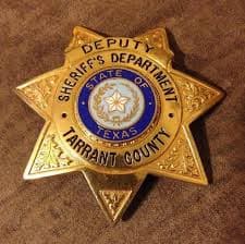 Tarrant County Sheriff's Department Badge