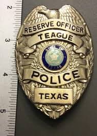 Teague Police Department Badge
