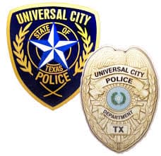 Universal City Police Department Badge