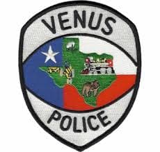 Venus Police Department Badge