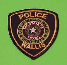 Wallis Police Department Badge