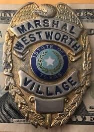 Westworth Village Police Department Badge