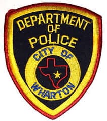 Wharton Police Department Badge