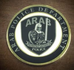 Arab Police Department Badge