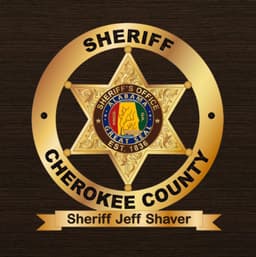 Cherokee County Sheriffs Department Badge