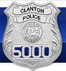 Clanton Police Department Badge