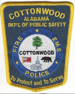 Cottonwood Police Department Badge