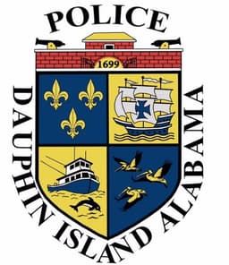 Dauphin Island Police Department Badge