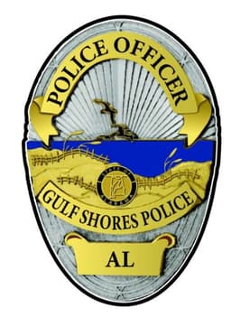 Gulf Shores Police Department Badge