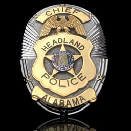 Headland Police Department Badge